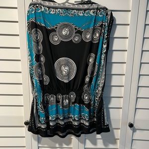 Women’s Blouse     Multi Colors (Black White Grey and Blue).